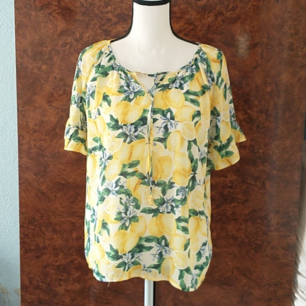 Peasant Style summer blouse